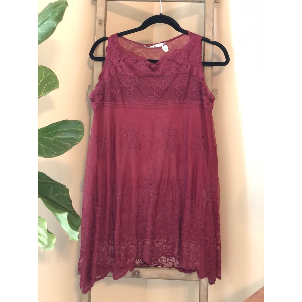 Lace tank